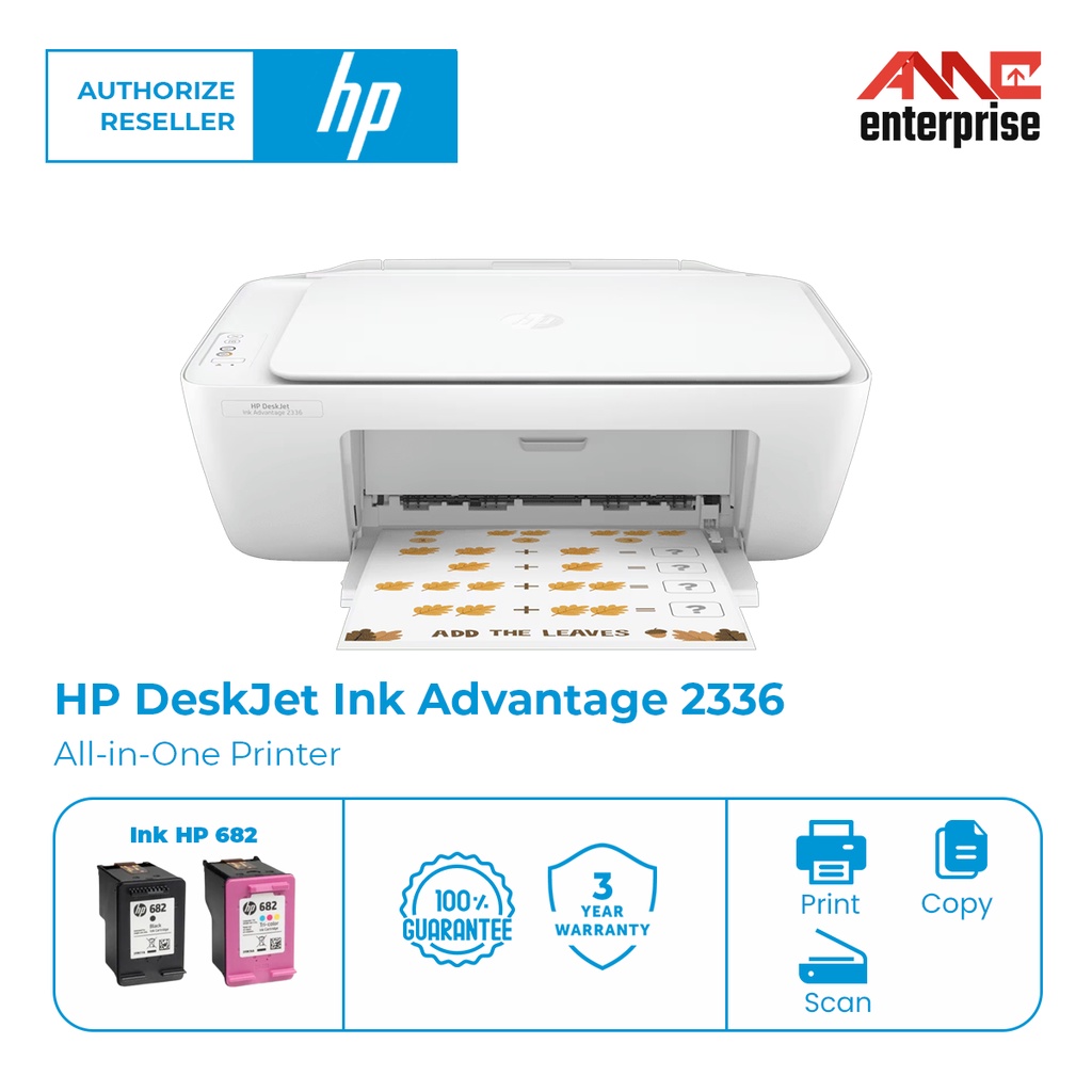 Hp DeskJet Ink Advantage 2336 All-in-One Printer | Shopee Malaysia