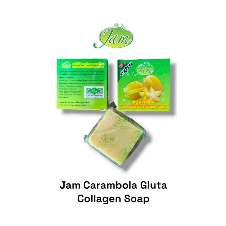 JAM Soap Carambola Gluta Collagen Sabun Shopee Malaysia