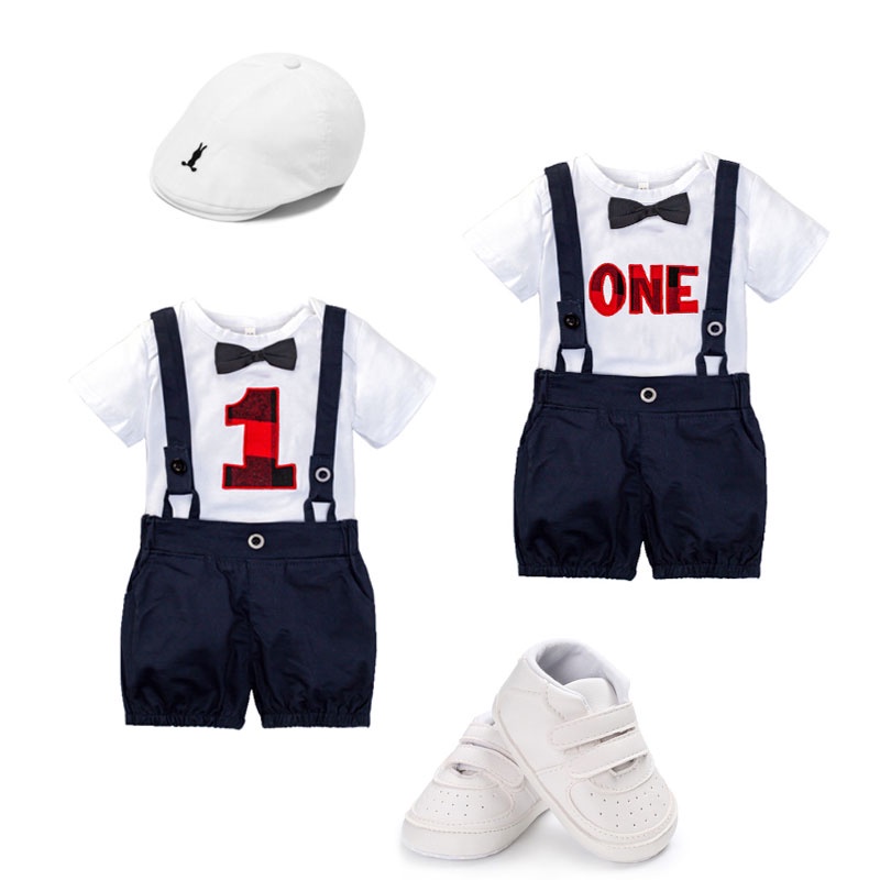Baby Boy Outfit Gentleman Christening Clothes for Baby Boy Boss Baby