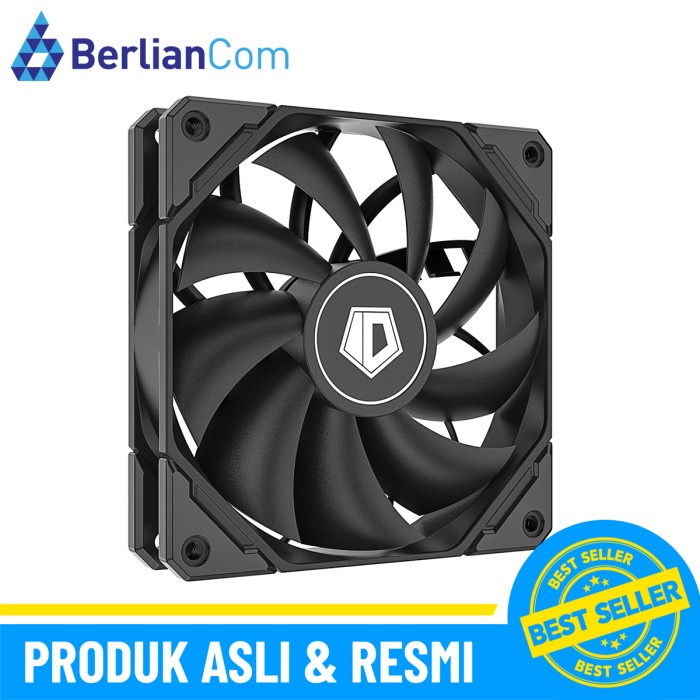 Idcooling TF12025 PRO BLACK 120mm PWM Fan Shopee Malaysia