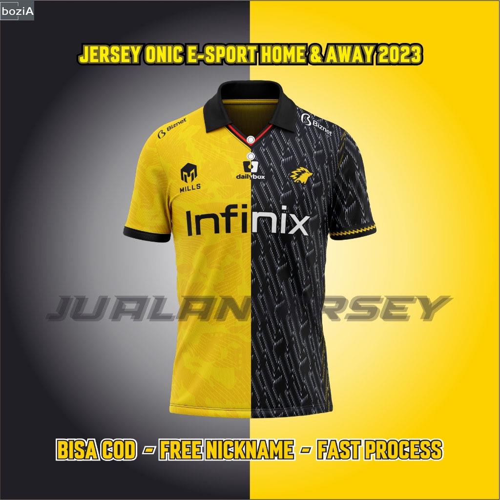 (bozi)New ONIC ESPORT 20222024 JERSEY Shopee Malaysia