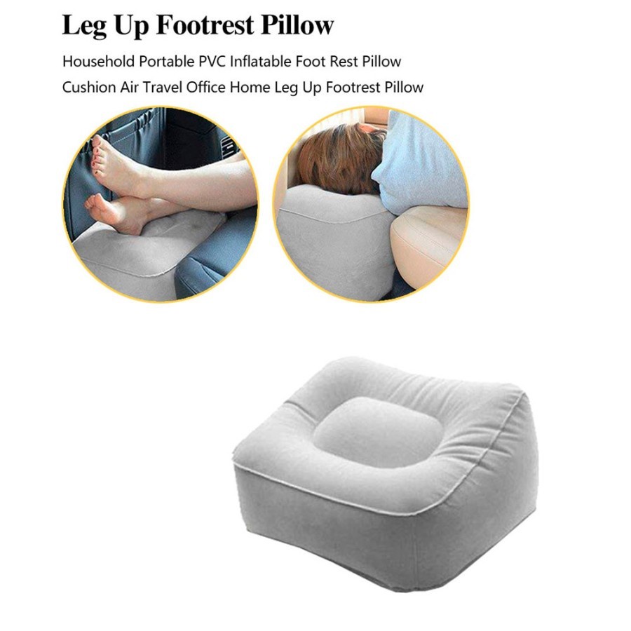 Multi-Purpose Car Pillow Leg up Foot Rest Car Back Leg Rest | Shopee ...