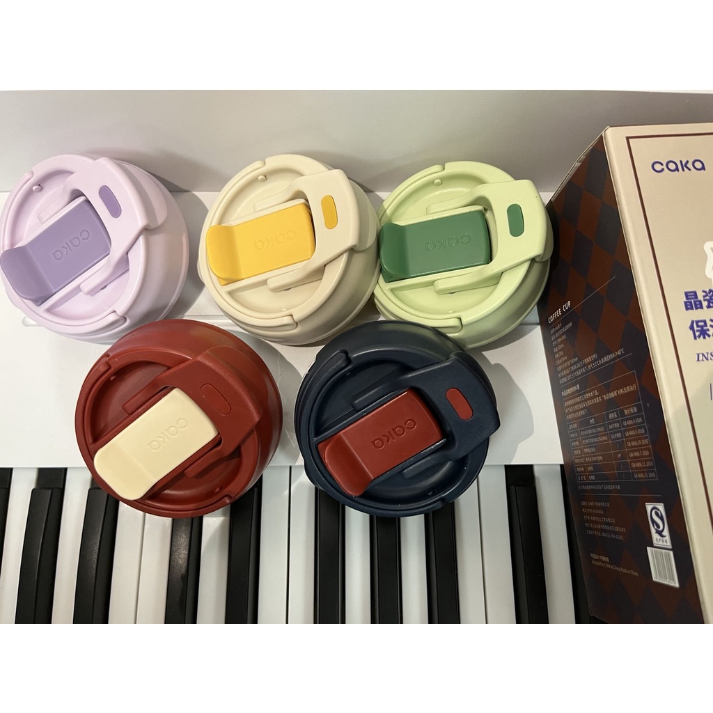 Caka Original Factory Dedicated Cup Lid Straw Accessories Suitable For Tea Card Ceramic Crystal
