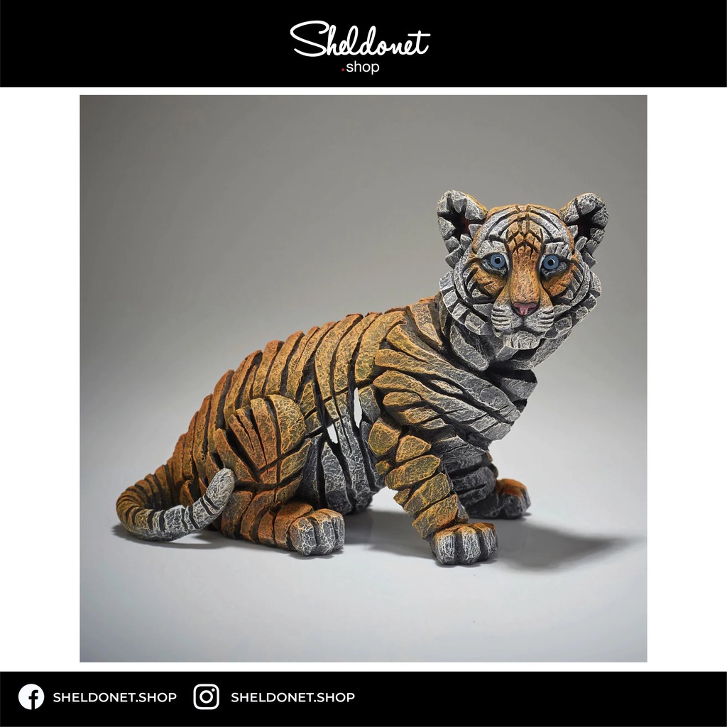 Enesco Edge Sculpture Tiger Cub Figure Shopee Malaysia