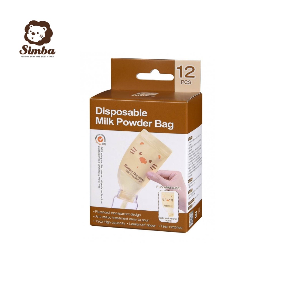 SIMBA DISPOSABLE MILK POWDER BAG12pcs Shopee Malaysia
