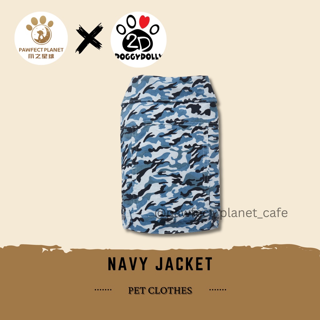 THICK DOG - Doggy Cargo Jacket Navy main image 1