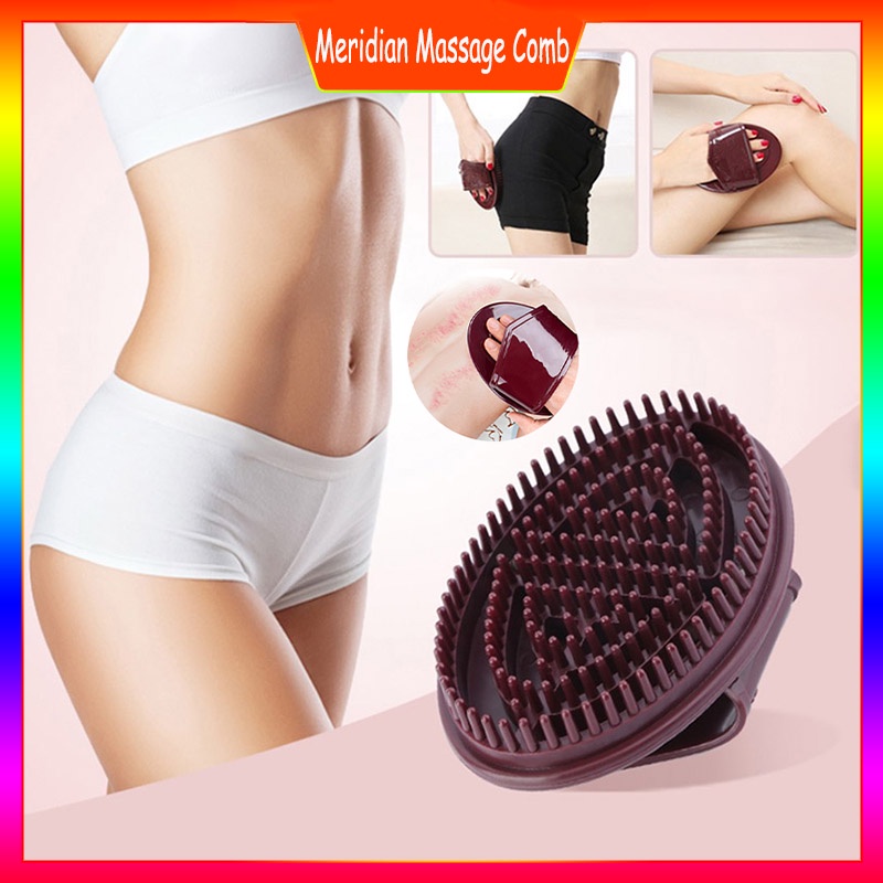 Handheld Massage Brush Body Thin Health Meridian Brush Fullbody