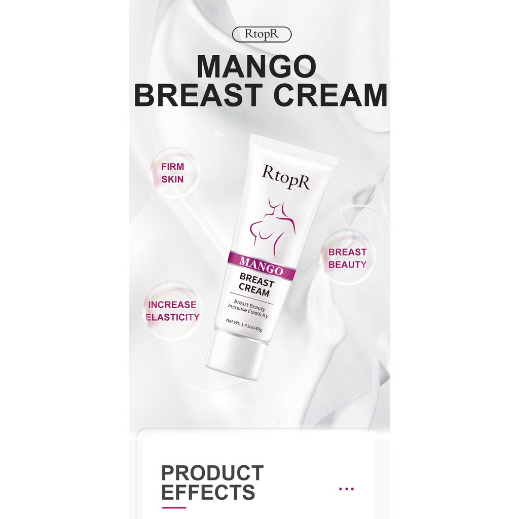 RtopR Mango Breast Enlargement Cream Firming Lifting Fast Growth Bust