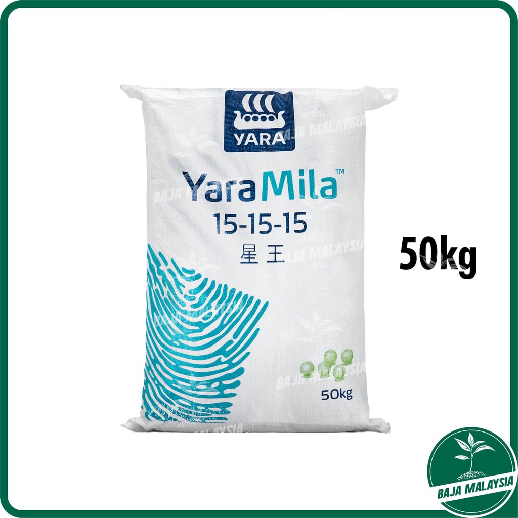 YARAMILA 15-15-15 50kg Compound Fertilizer Baja Yara Mila Baja Sebatian ...