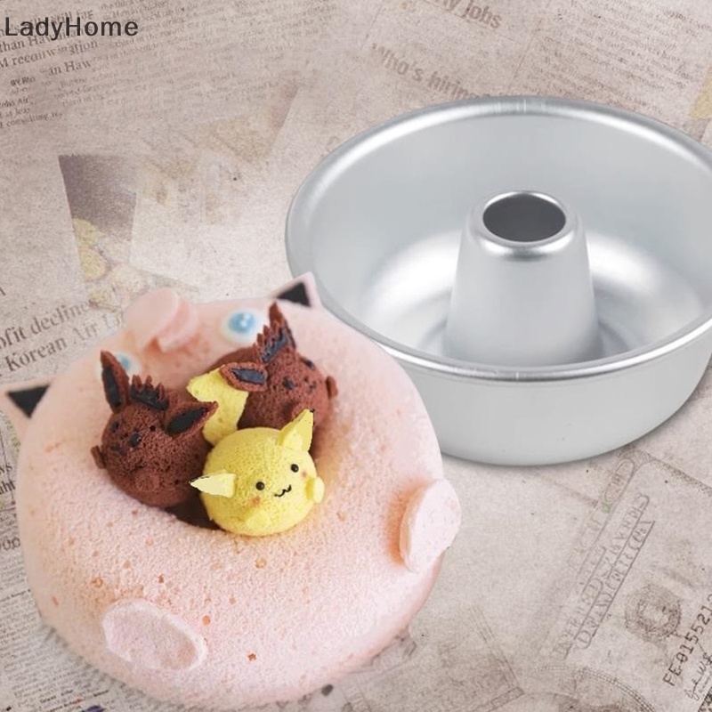 La 1Pcs Aluminum Ring Cake Tin For Baking Small/Lager/Giant Donut Non
