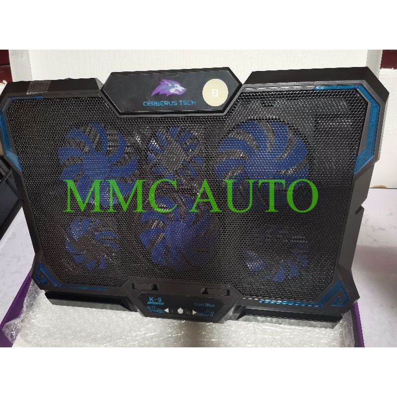 CERBERUS TECH K-9 Laptop COOLING FAN PAD COMPUTER LAPTOP | Shopee Malaysia