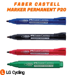 Refillable Permanent Marker P20 Bullet, Box of 10 Black – Faber-Castell  Malaysia