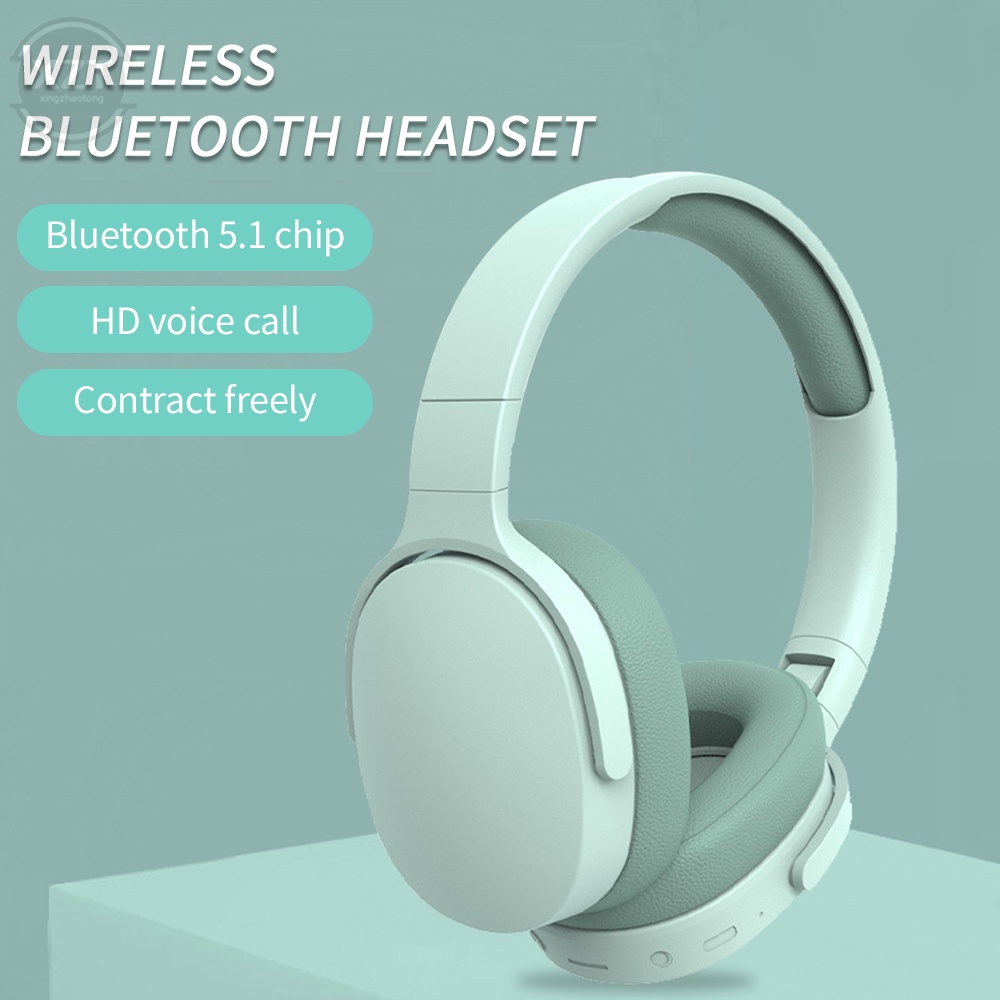 P2961 wireless bluetooth headset headmounted stereo noise canceling