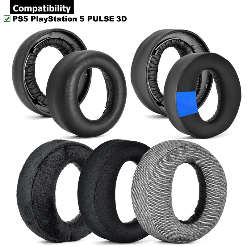 1 Pair Ear Pads For PS5 PlayStation 5 PULSE 3D Headphone Earpads