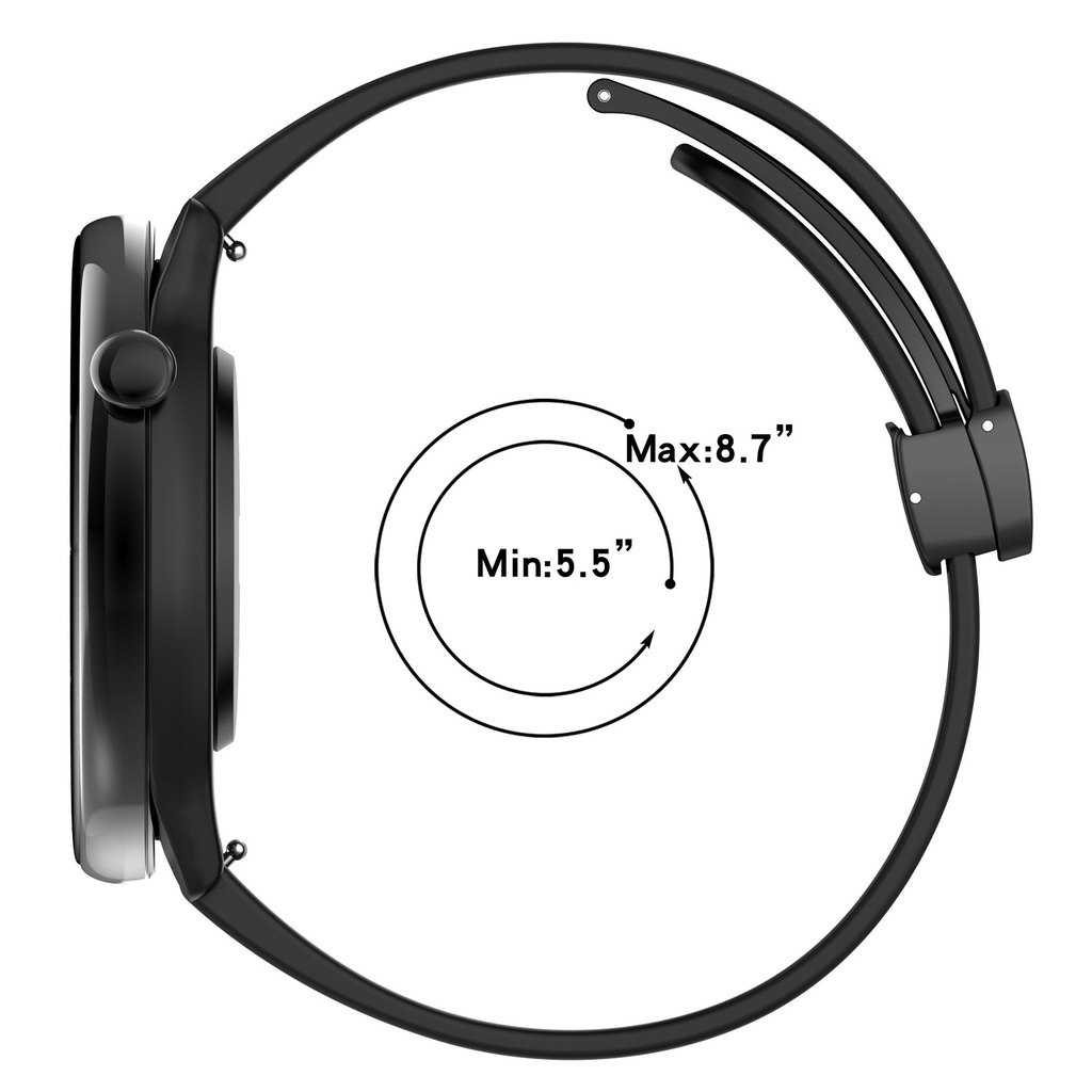 20mm 22mm Sports Strap For COROS APEX 2 Pro/APEX 42mm 46mm/APEX Pro Silicone Band For COROS PACE 3 2 Smartwatch Bracelet Correas - 1511 - View #4