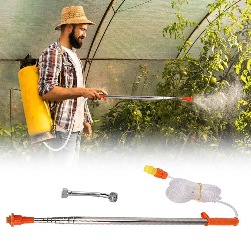 EAS-Stainless Steel Telescopic Sprayer Rod Extension Rod For Fruit Tree ...