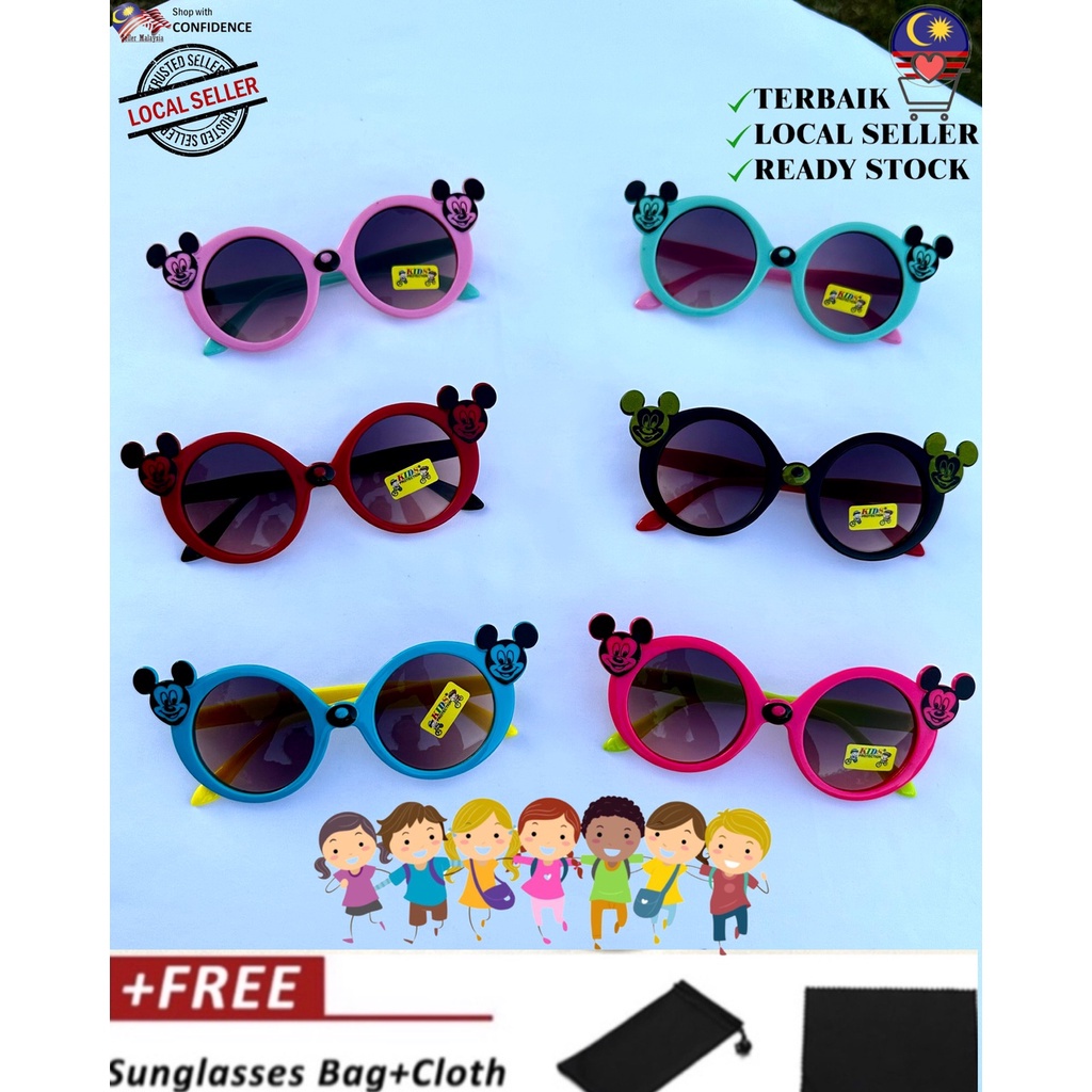 🇲🇾 READY STOCK SPEK MATA MICKEY MOUSE KIDS CHILDREN MICKEY MOUSE 400 UV ...