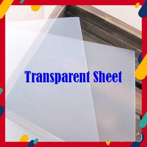 Transparent PP Sheet A3 or A4 Size for draw pola beg | Shopee Malaysia