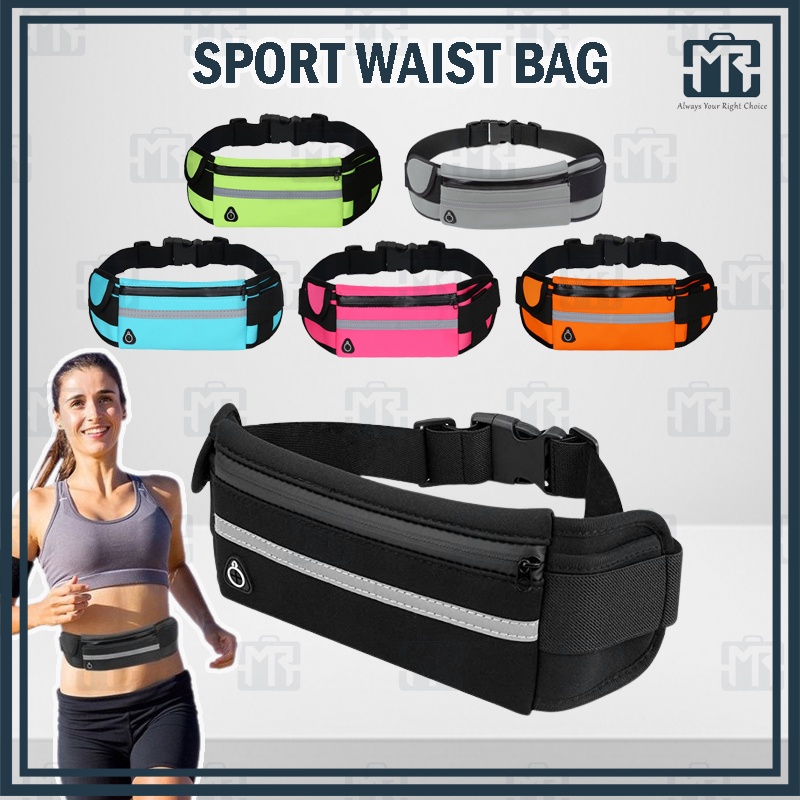 Reflective Jogging Bag Sport Runing Waist Belt Mochila Hidratacion