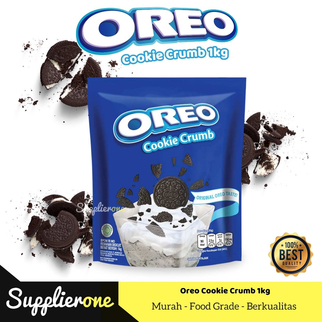 Oreo Cookie Crumb 1kg/Oreo Crumb Biscuit/Oreo Cookie Crumbles 1kg