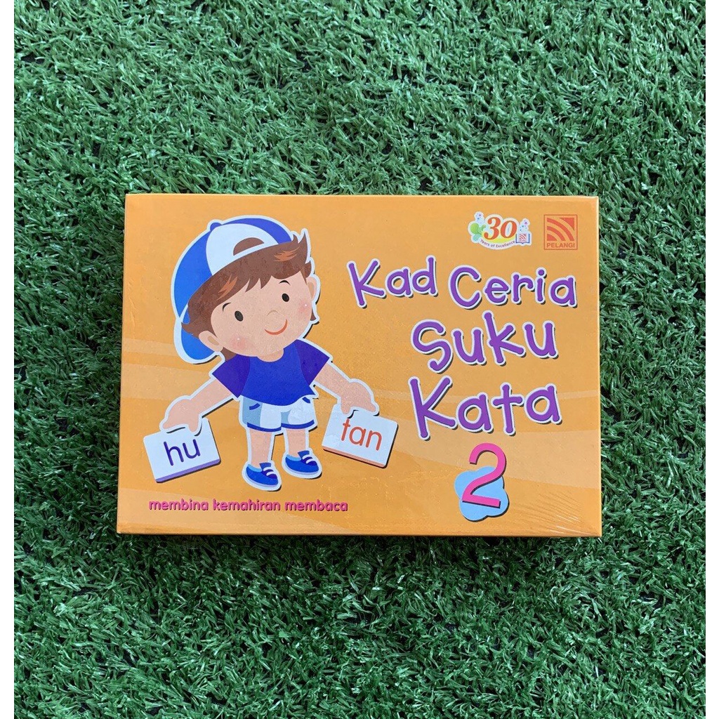 Pelangi Flashcards Kad Ceria Suku Kata 2 Educational Flash Cards Kad ...