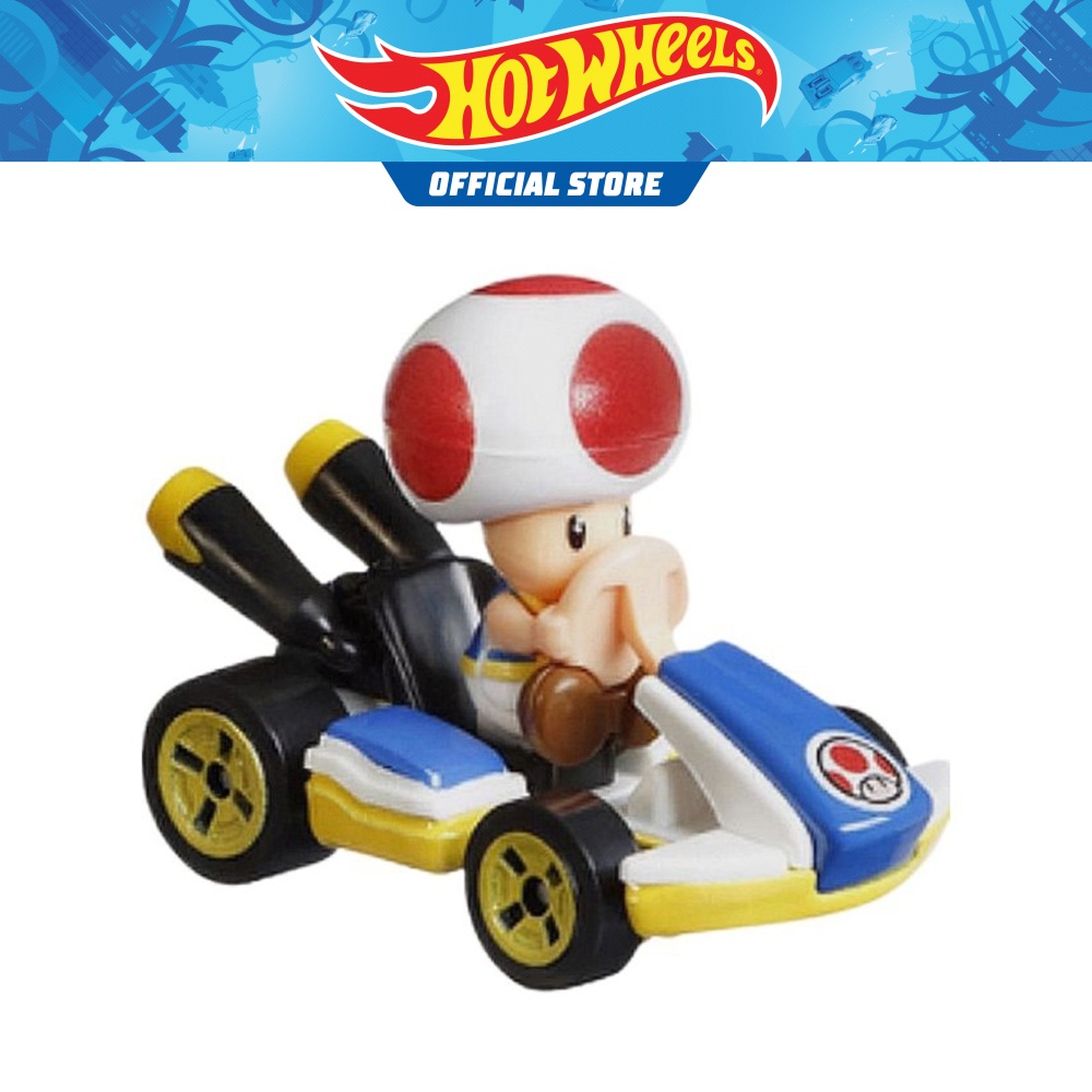 Hot Wheels Mario Kart Toad Standard Kart Die Cast Gbg25 Shopee Malaysia 1875