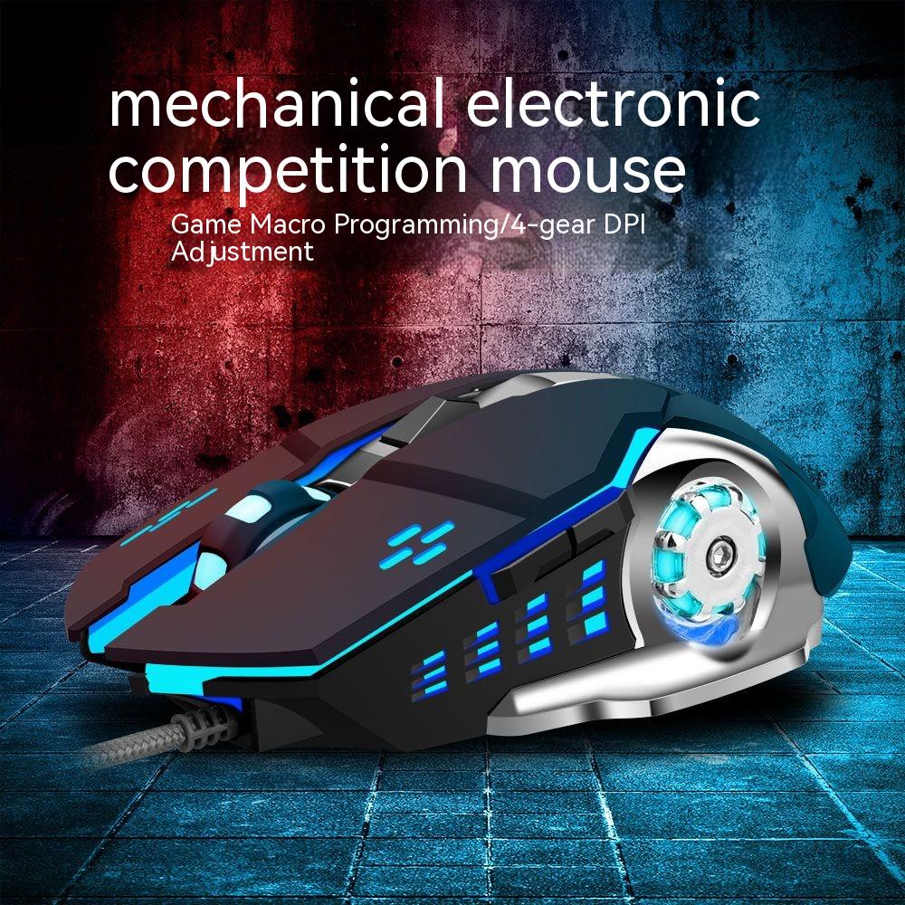 Macro Programming Mouse Mechanical Game Mouse Wired Mouse Silent Silent ...