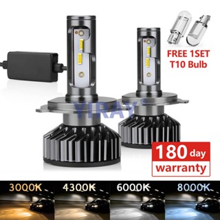 【2PCS】 High quality 110W 12000LM CSP Car Headlight LED H4 H7 H11 Canbus Bulbs H1 9005 9006 9012 HB2 HB3 HB4 3000k 4300K 6000K 8000K Auto Fog Light LED Bulb 12V