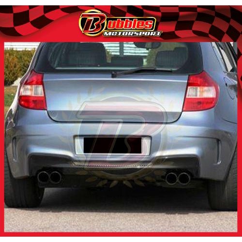 BMW E87 1M Style Rear Bumper | Shopee Malaysia