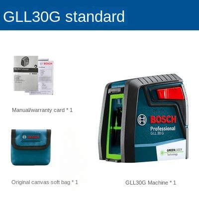 Bosch Green Light Level GLL 30g Laser Marking Meter Projection