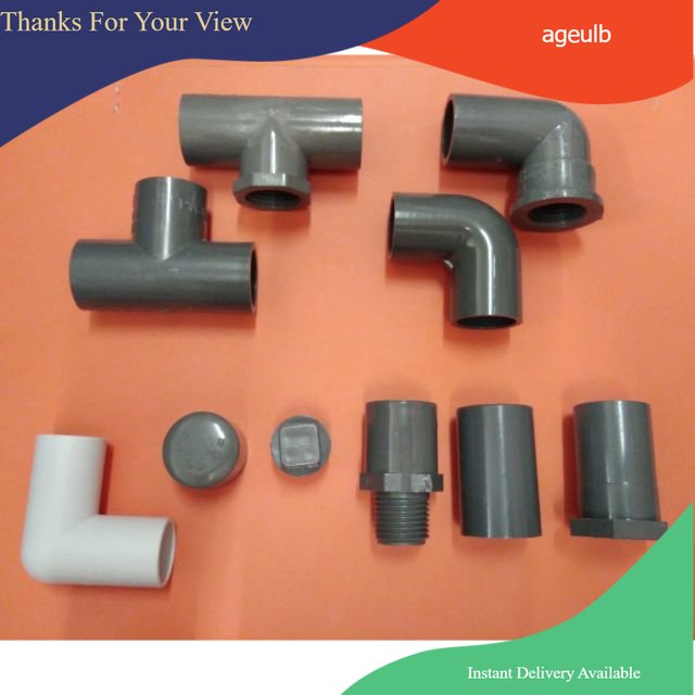 PVC Pipe Fittings White & Grey Shopee Malaysia
