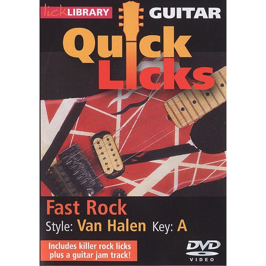 (Video Lessons) Lick Library: Quick Licks - Van Halen (Fast Rock ...