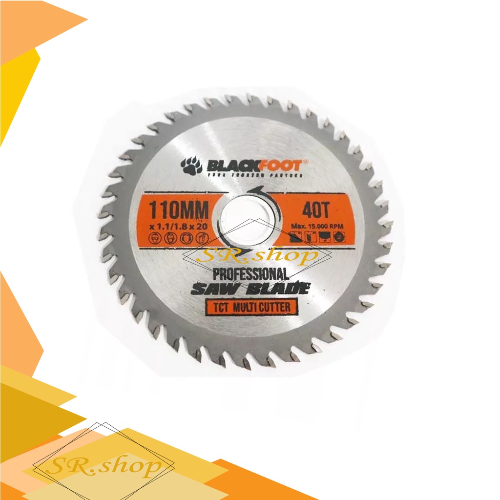MATA MESIN KAYU 4" X 40T Multi Cutter Circular Saw Blade PVC, Aluminum