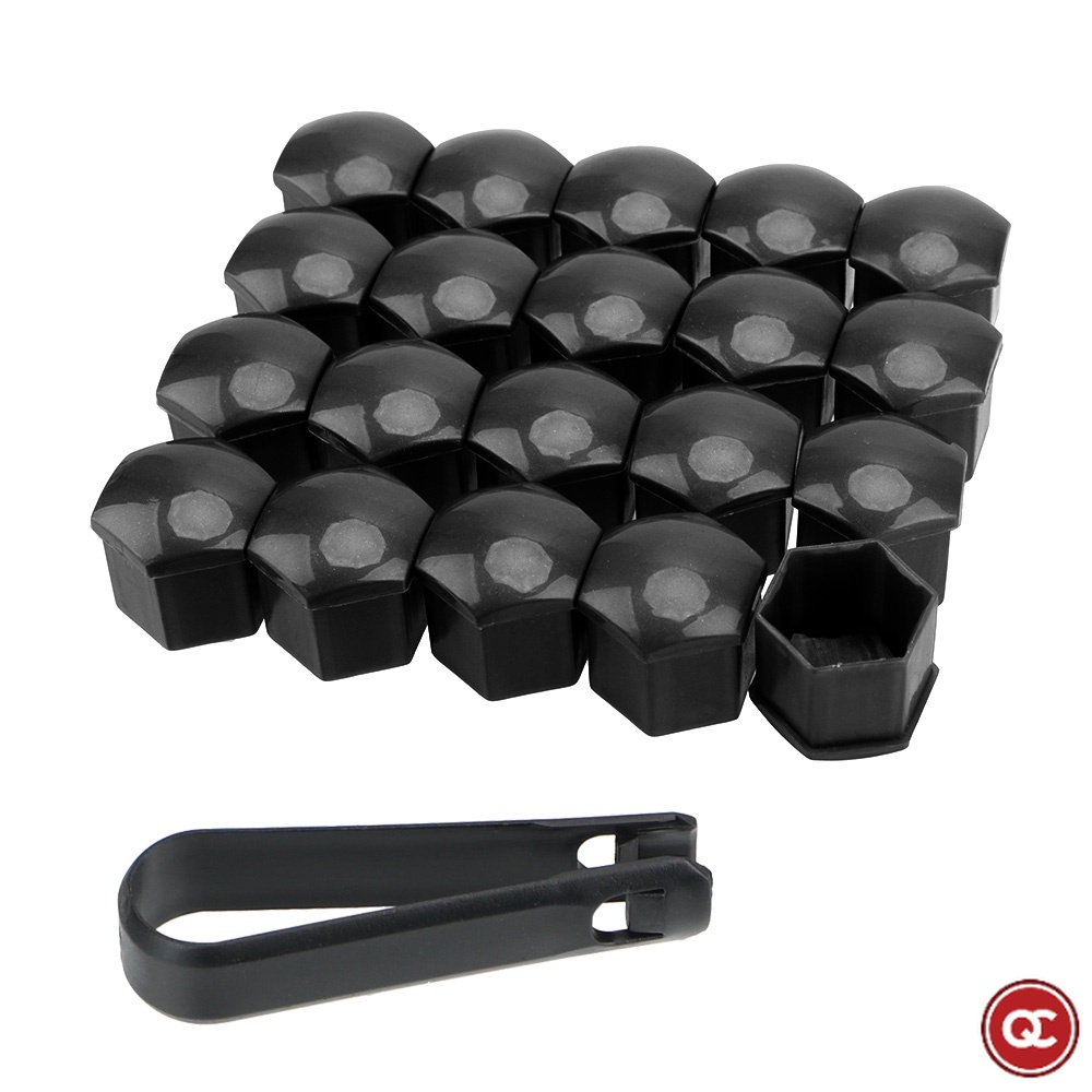 QC 20 PCS 17mm Anti-rust Car Wheel Nut Cover Protection Cover Nuts ...