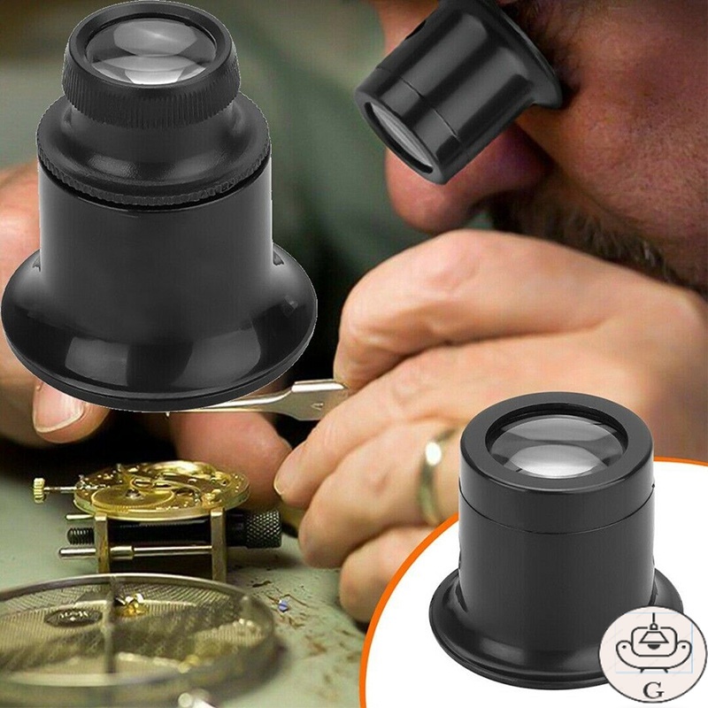 GS 3X-20X Jewelry Watch Repair Magnifying Glass / Portable Monocular ...
