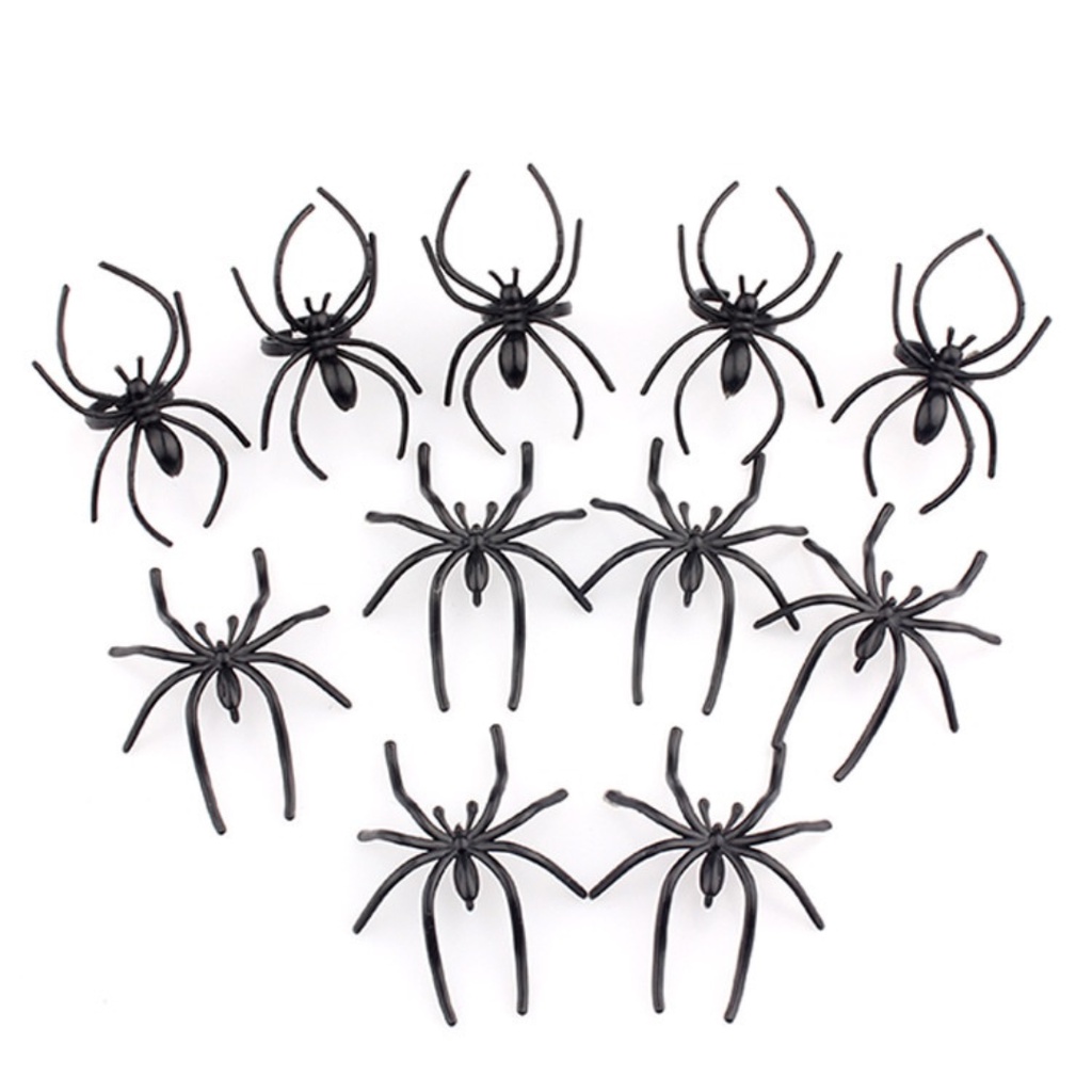 Prank Toys Fake Spider Party Toys Halloween Labah Labah Mainan Palsu 