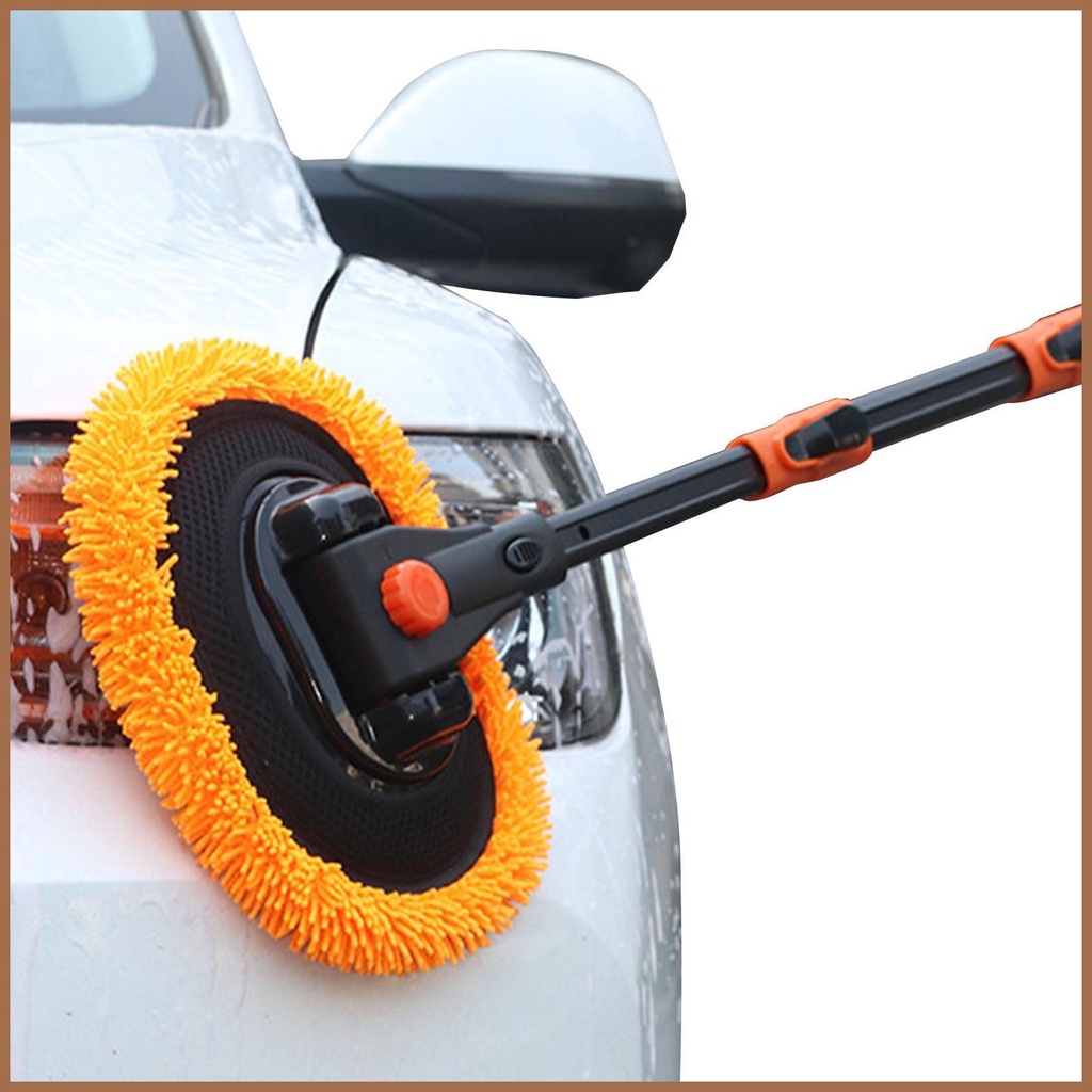 Car Wash Mop Brush Car Brush Soft Hair Does Not Hurt The Car Special Long Handle Telescopic Car