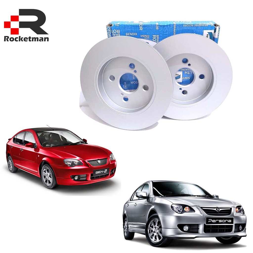 BENDIX FRONT DISC ROTOR PROTON GEN2 PERSONA (1PAIR) (BR9549) | Shopee ...