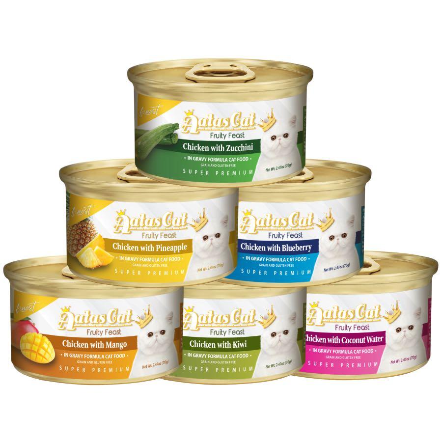Aatas Fruity Feast In Gravy Formula Cat Food 70g Shopee Malaysia
