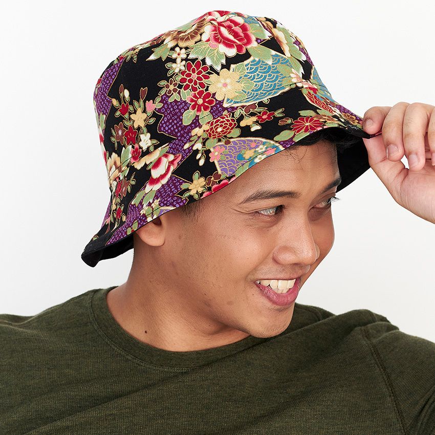 Bucket cheap hat shopee