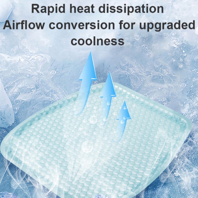 ebelieve*Car Seat Cooling Pad for YearRound Comfort with Egg Crate and