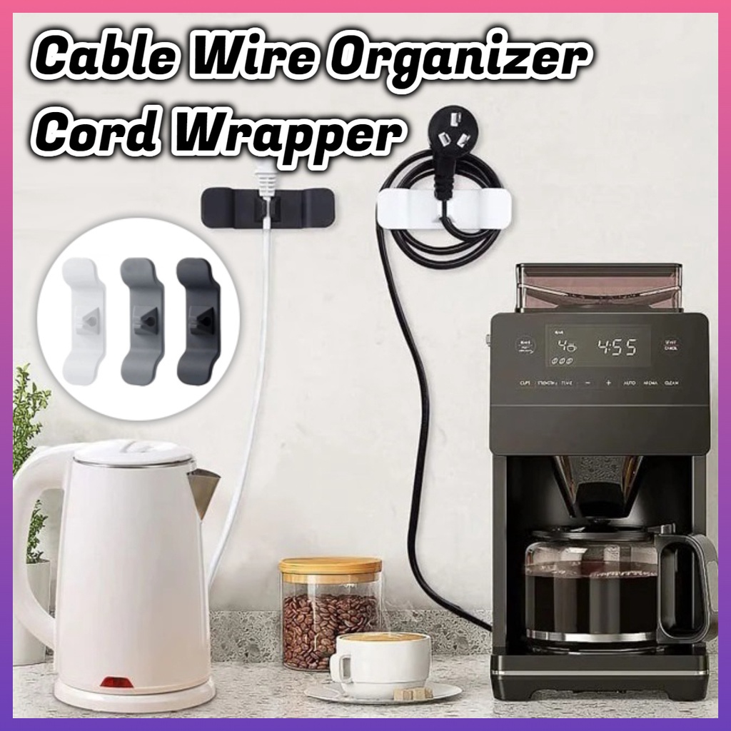 Cord Wrapper Cable Organizer Clip Wire Holder Kitchen Household ...