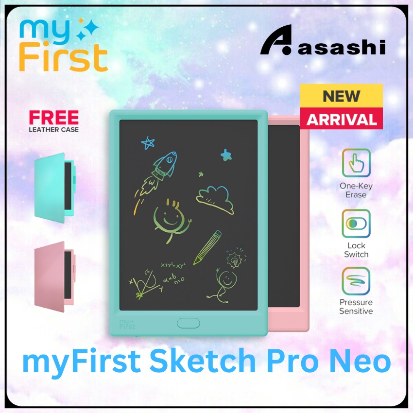myFirst Sketch Pro NEO Color LCD Sketch Pad Digital Writing Tablet/Drawing/Sketch Pad (10