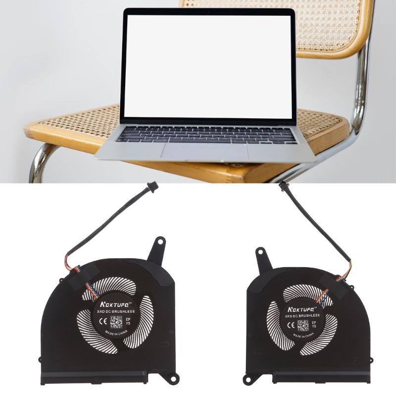 ESP 12V Laptop CPU GPU Cooling Fan Notebook Cooler for AERO 15 OLED 17 ...