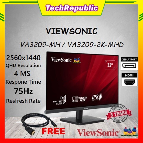 Viewsonic Va Series Va Mh Va K Mhd Led Full Hd Qhd Ips Lcd Monitor Va Ms