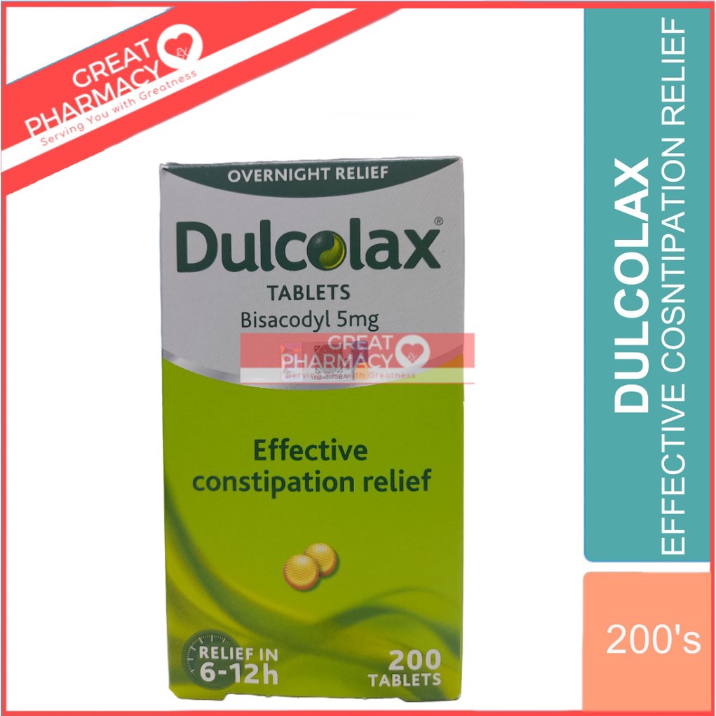 Dulcolax Enteric Coated Tablets 5mg 200s (Exp 06/2025) Shopee Malaysia