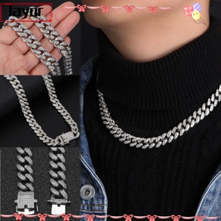 European And American Style Men's Drip Tape & Rhinestone & Thick Chain  Hip-hop Bracelet With High-end Look