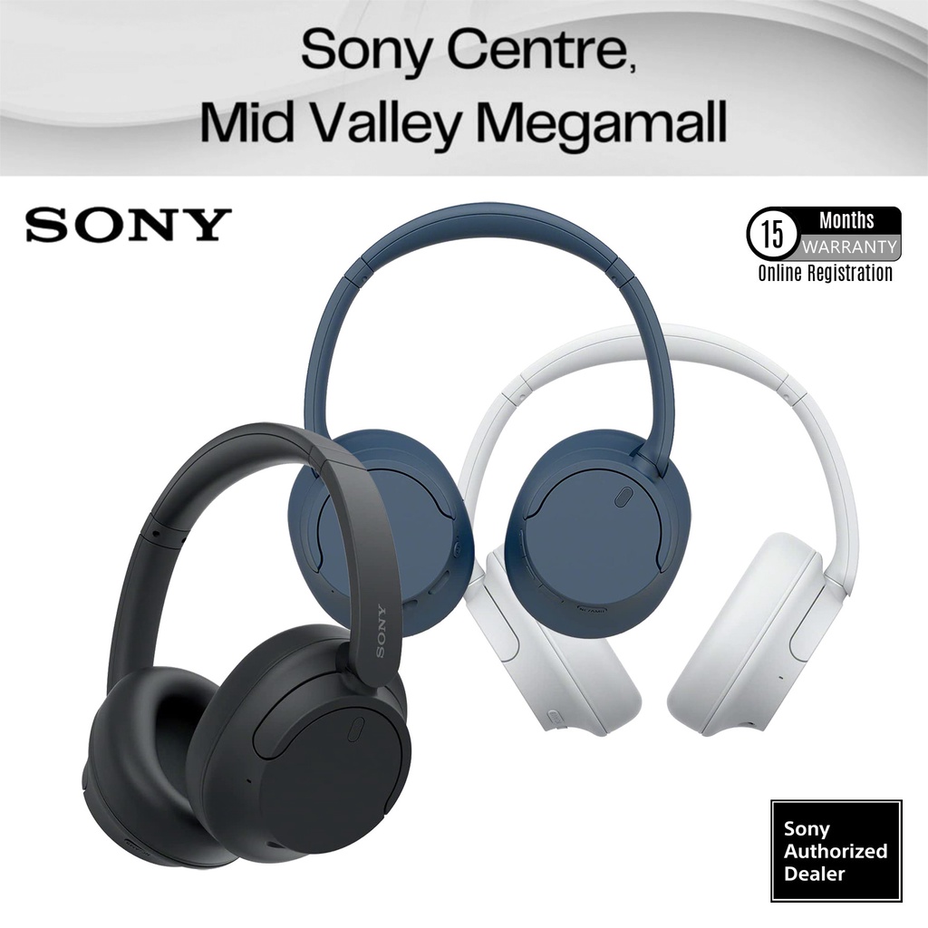 Sony WHCH720N Wireless Noise Cancelling Headphone 1 Year Sony