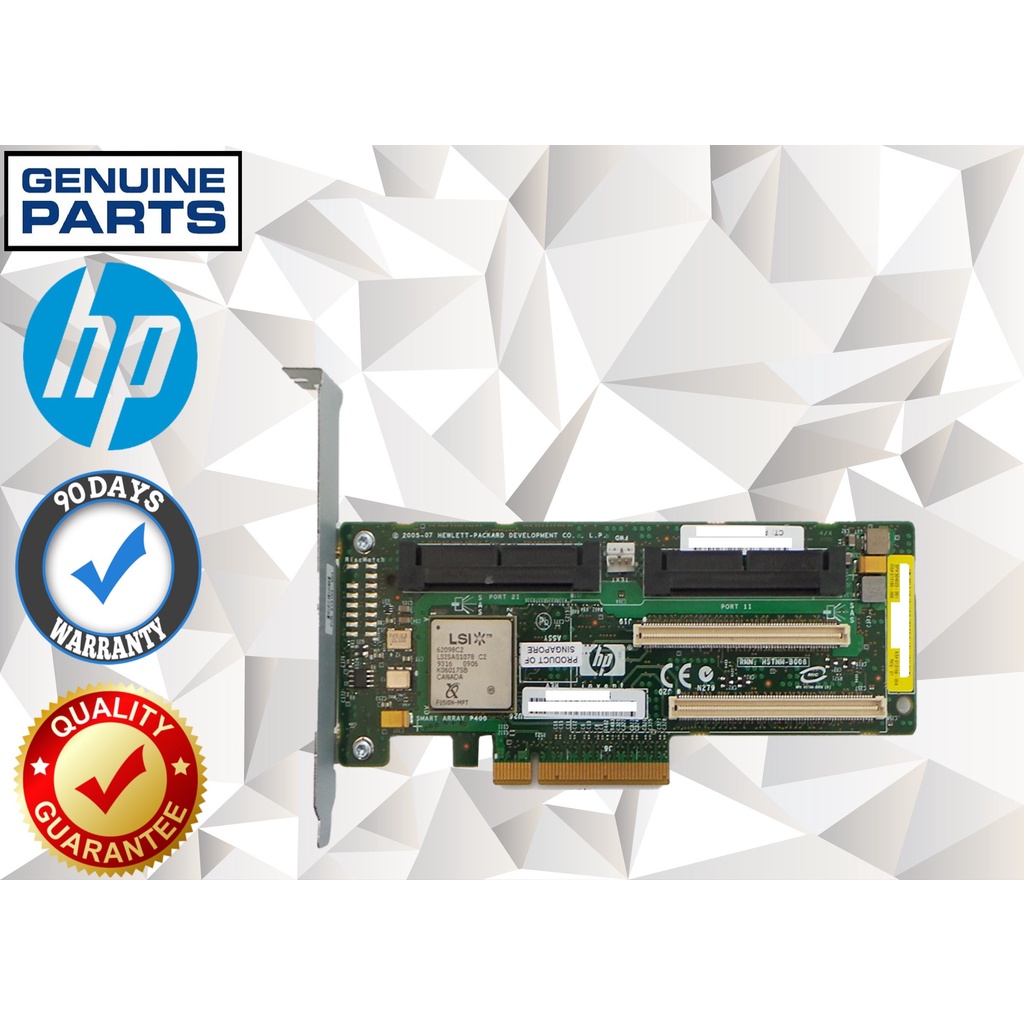 HP Low Profile Smart Array P400 Raid Controller (504023001) Shopee