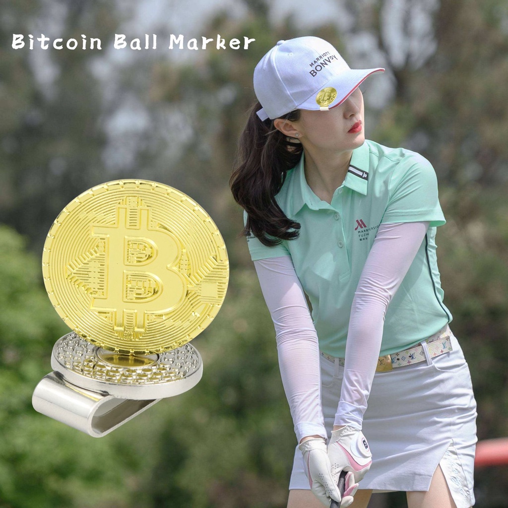 Golf Accessories Mark Hat Clip Ball Marker Set Magnetic Hat Clip Mark  Bitcoin Shaped Golf Mark | Shopee Malaysia
